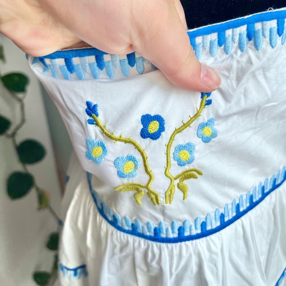 NWT English Factory EMBROIDERED MIDI DRESS - Picture 9 of 13